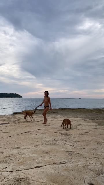 petite beach topless small tits porn video