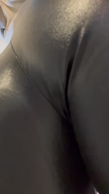 leggings leather ass 