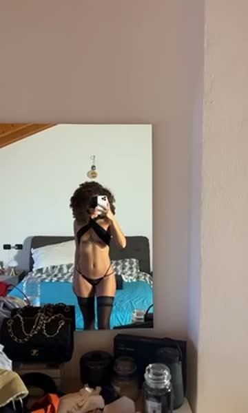stockings party curly hair nsfw video