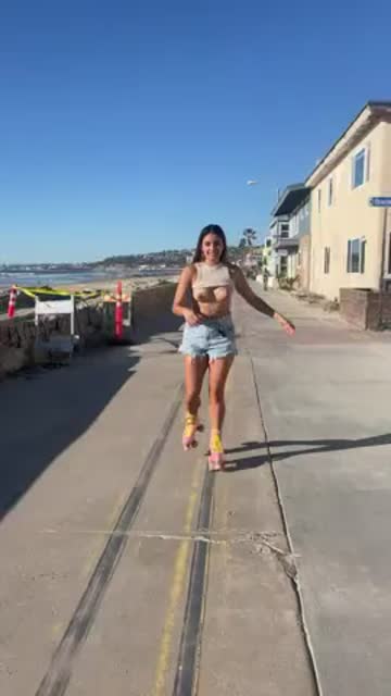 public small tits flashing free porn video
