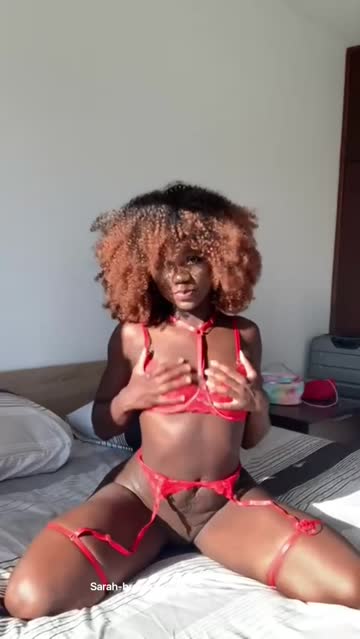 ebony tiktok lingerie nsfw video
