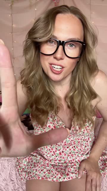 cute blonde tease nsfw video