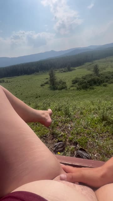 outdoor pov public hot video
