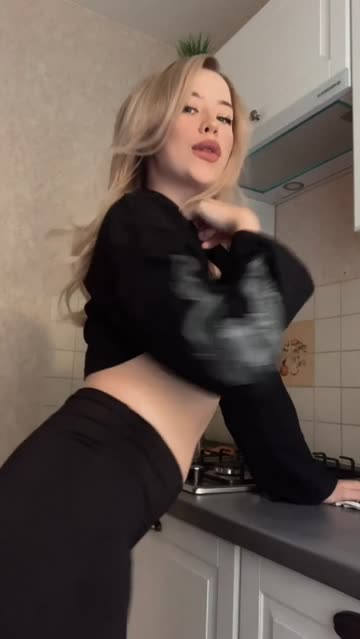 boobs teasing blonde 