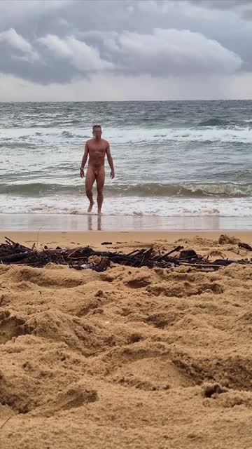 beach exhibitionist naked sex video