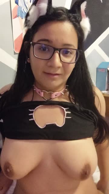 teen boobs catgirl hot video
