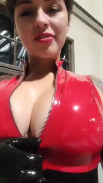 femdom latex tease dominatrix asmr sex video