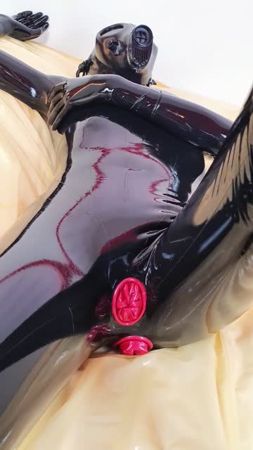 fetish latex latex gloves sex video