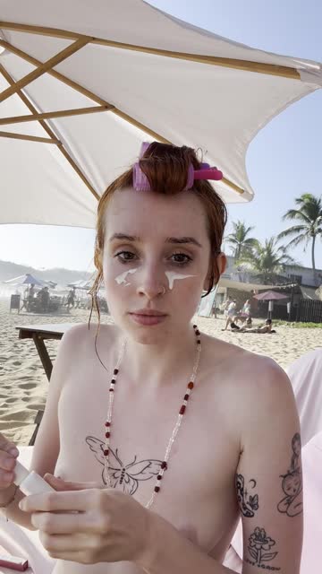 exhibitionist natural tits tits small tits exhibitionism redhead petittits porn video