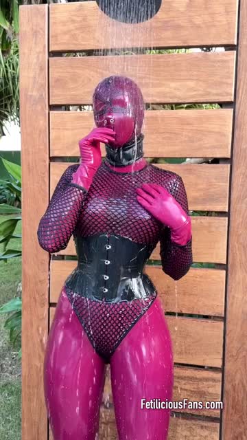 latex blindfolded fetish corset shower kinky xxx video