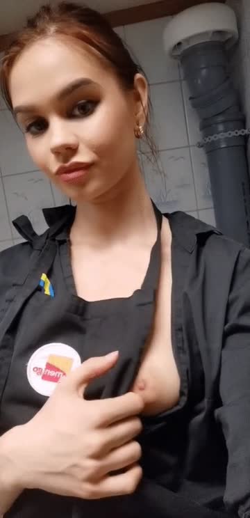 tits maid waitress porn video
