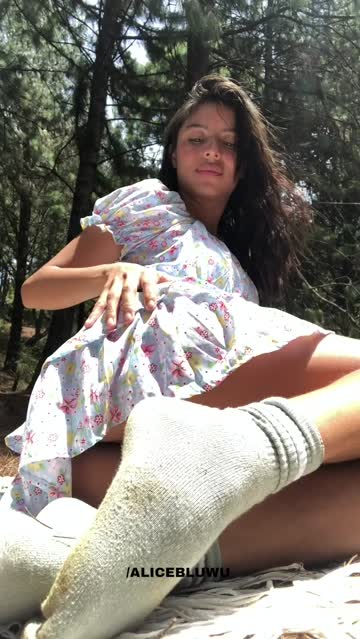 barely legal tease outdoor dress teen public latina nsfw video