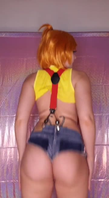 costume jeans redhead pawg short hair twerking hot video