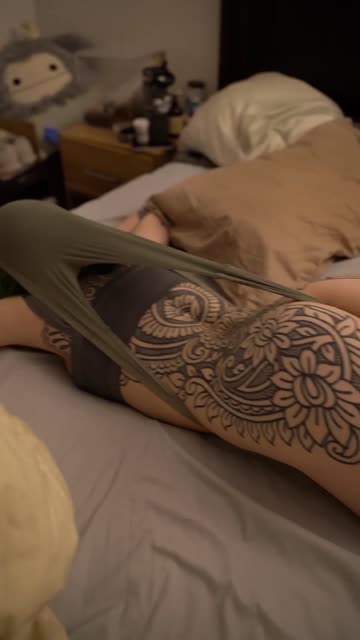tattoo wedgie ass 