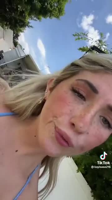 bikini blonde tits tiktok sex video
