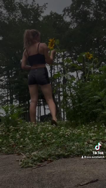 outdoor clothed model hot video