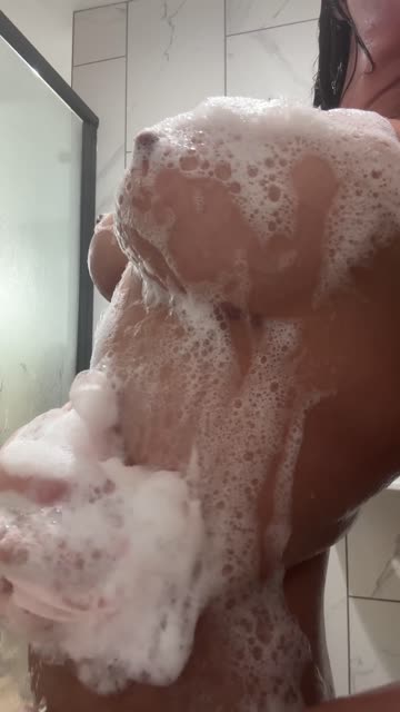huge tits shower fake tits sex video