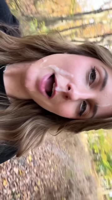 cumshot facial public cum xxx video