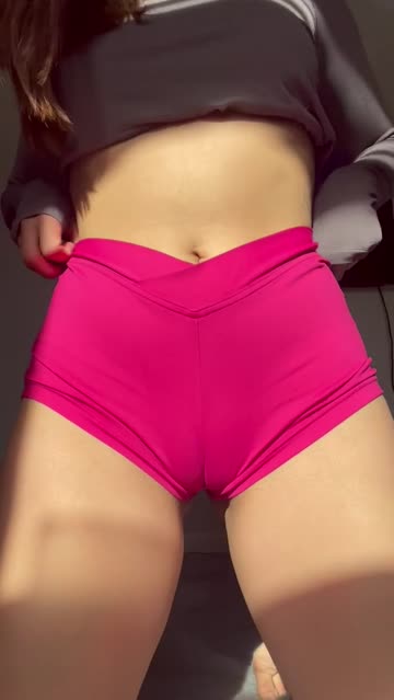 fitness pink camel toe porn video