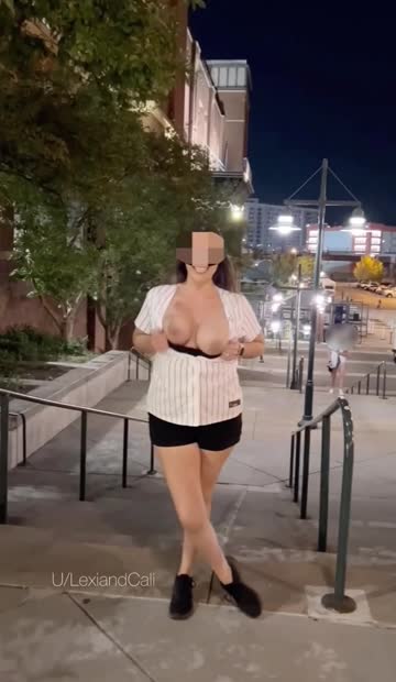flashing milf tits boobs free porn video