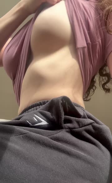 cute petite brunette boobs nsfw video