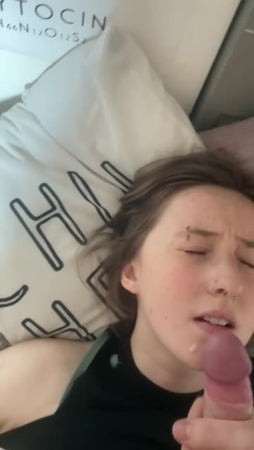 cum in mouth amateur real couple 