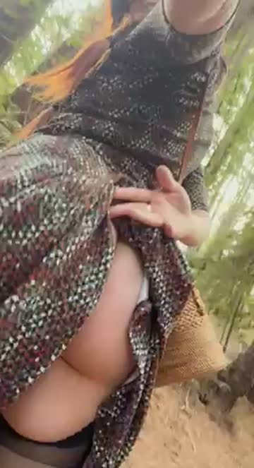 stockings outdoor ass pigtails hot video