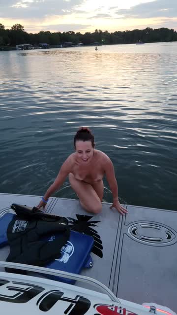 boat naked milf lake hot video