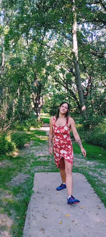 milf flashing amateur public nsfw video