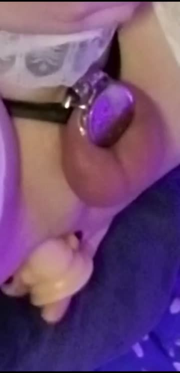 trans chastity sex toy 