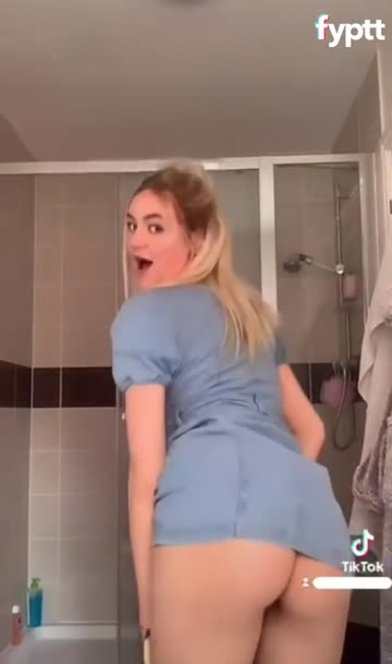 asshole strip striptease stripping booty blonde boobs nsfw video