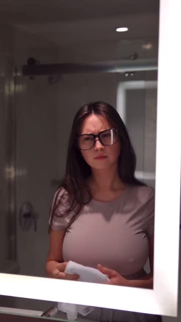 lingerie big tits mirror sex video
