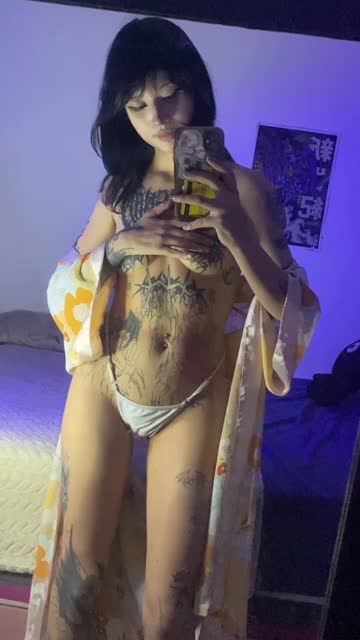 tattooed teen cute nsfw video