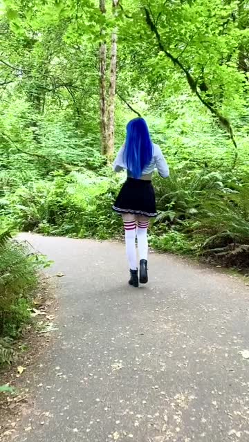 skirt public flashing goth xxx video