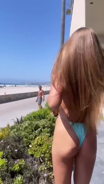 public blonde boobs hot video