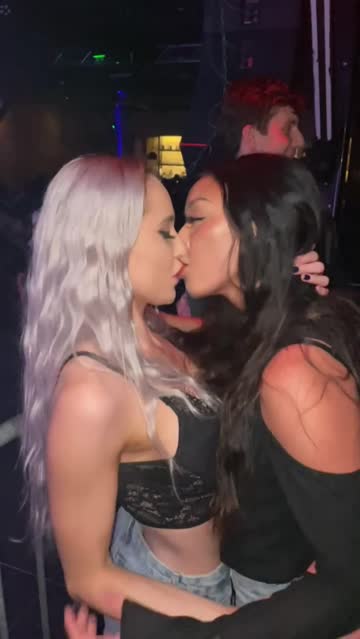 public girlfriends girls club kissing 