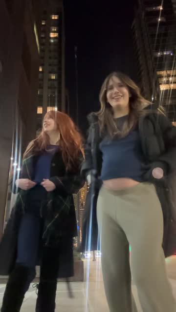 exhibitionist amateur wild redhead public pregnant flashing hot video