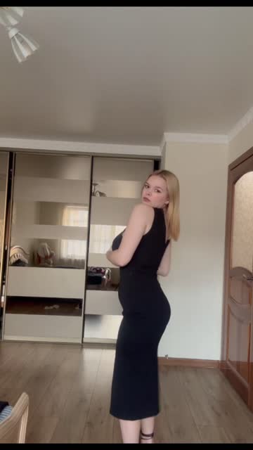 dress blonde big tits sex video