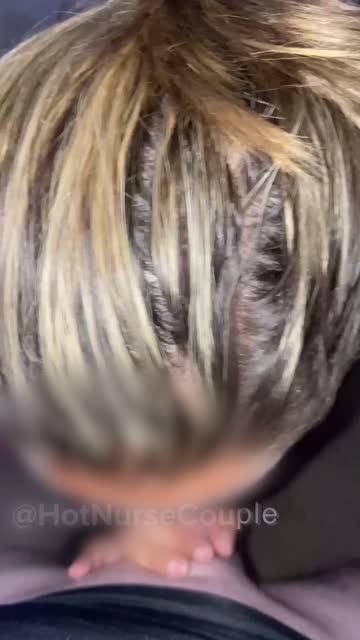 cute cuckold double blowjob double teamed hotwife deepthroat 