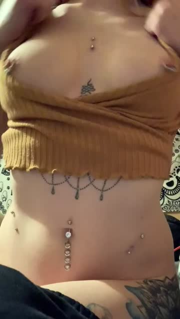 teen college babe piercing pierced natural nsfw video