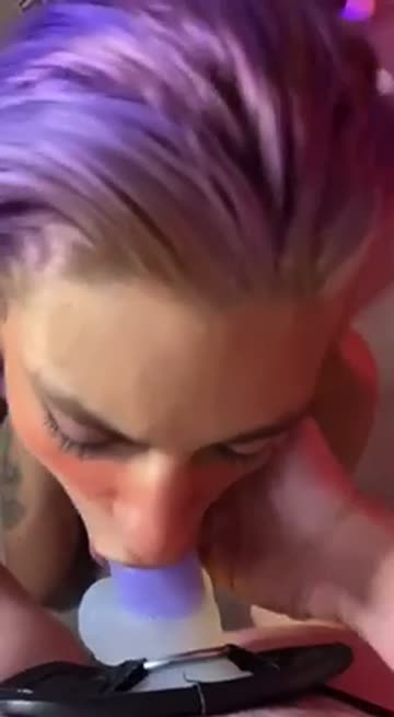 sex toy blowjob choking porn video