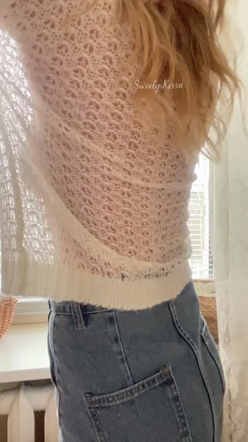 blonde amateur see through clothing tits nsfw video