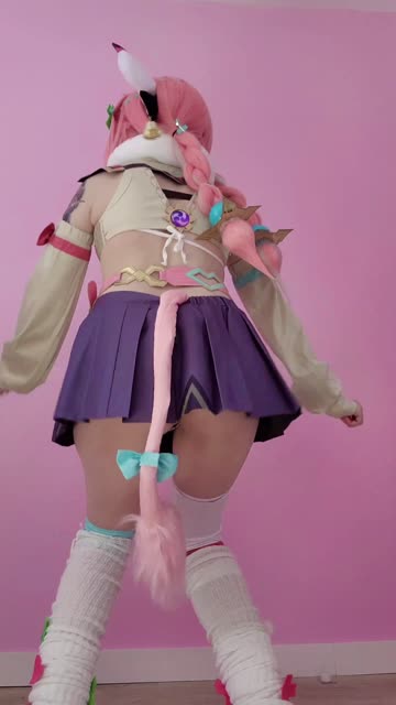 egirl gamer girl thighs hot video