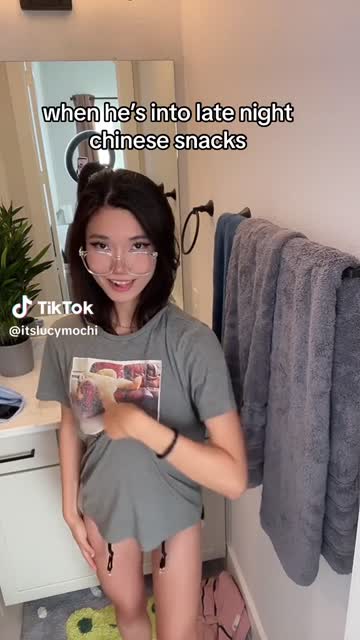 babe asian glasses porn video