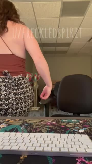 office boobs strip 