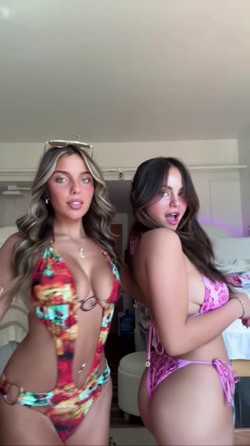 big tits tiktok natural tits brunette bikini sex video