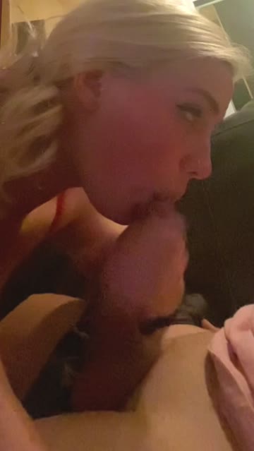 blonde cock milking cock worship deepthroat blowjob nsfw video