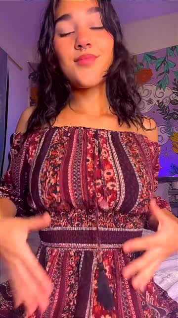 latina amateur brunette teen petite big tits boobs nsfw video
