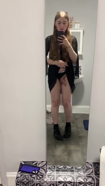 goth white girl boots tgirl dress trans girls porn video