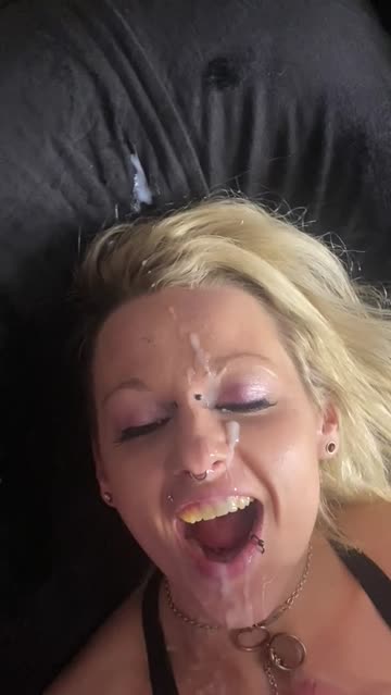 hotwife cumshot cum in mouth 